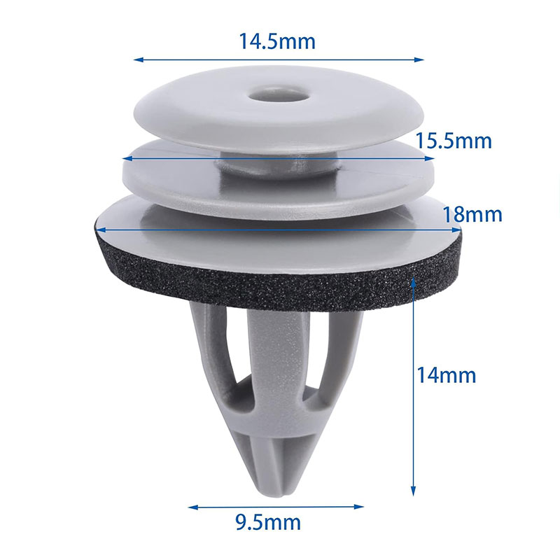 Car Grey Nylon Door Trim Panel Retainer pro BMW